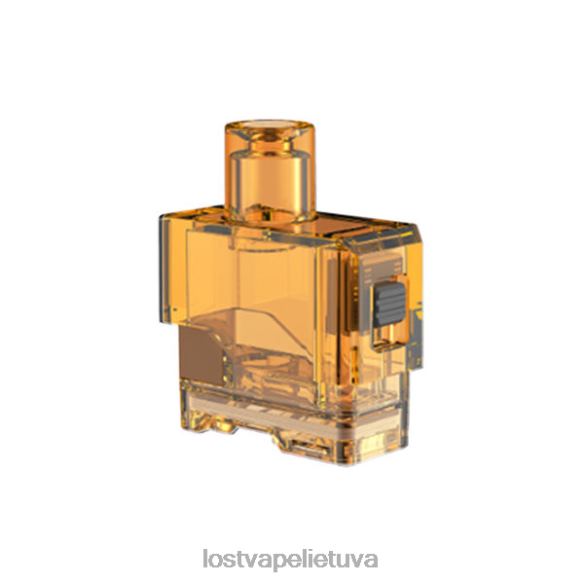 Lost Vape Disposable - Lost Vape Orion menas tuščios pakaitinės ankštys | 2,5 ml gintaras skaidrus 20V88318