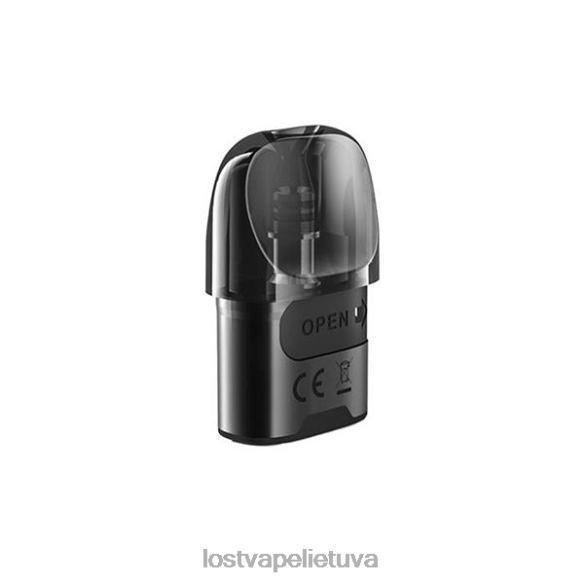 Lost Vape Disposable - Lost Vape URSA pakaitiniai ankštys juoda (2,5 ml tuščia kasetė) 20V8818