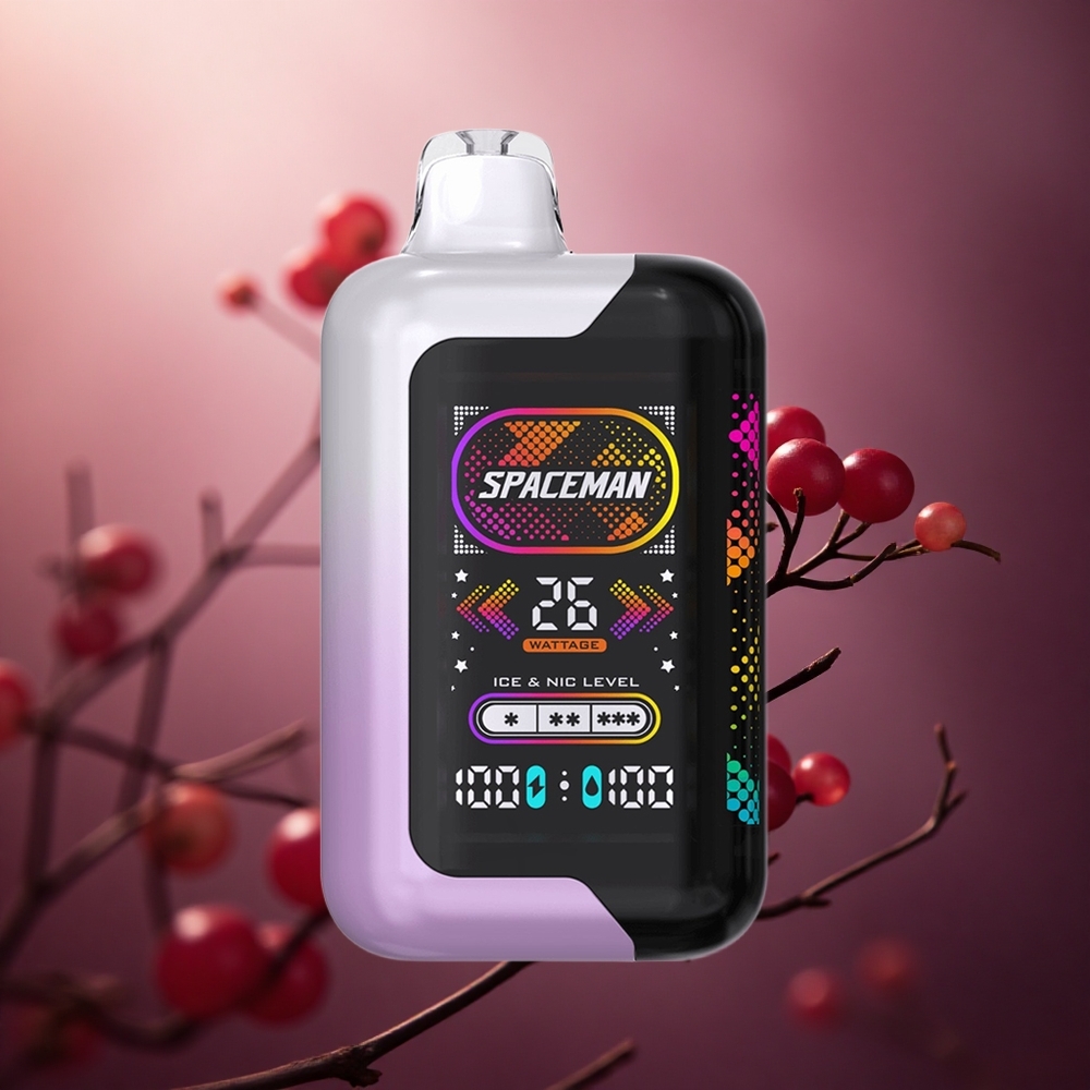 Vyšnių Granatų SMOK SPACEMAN SP40000 40000 Puffų Lithuania vape