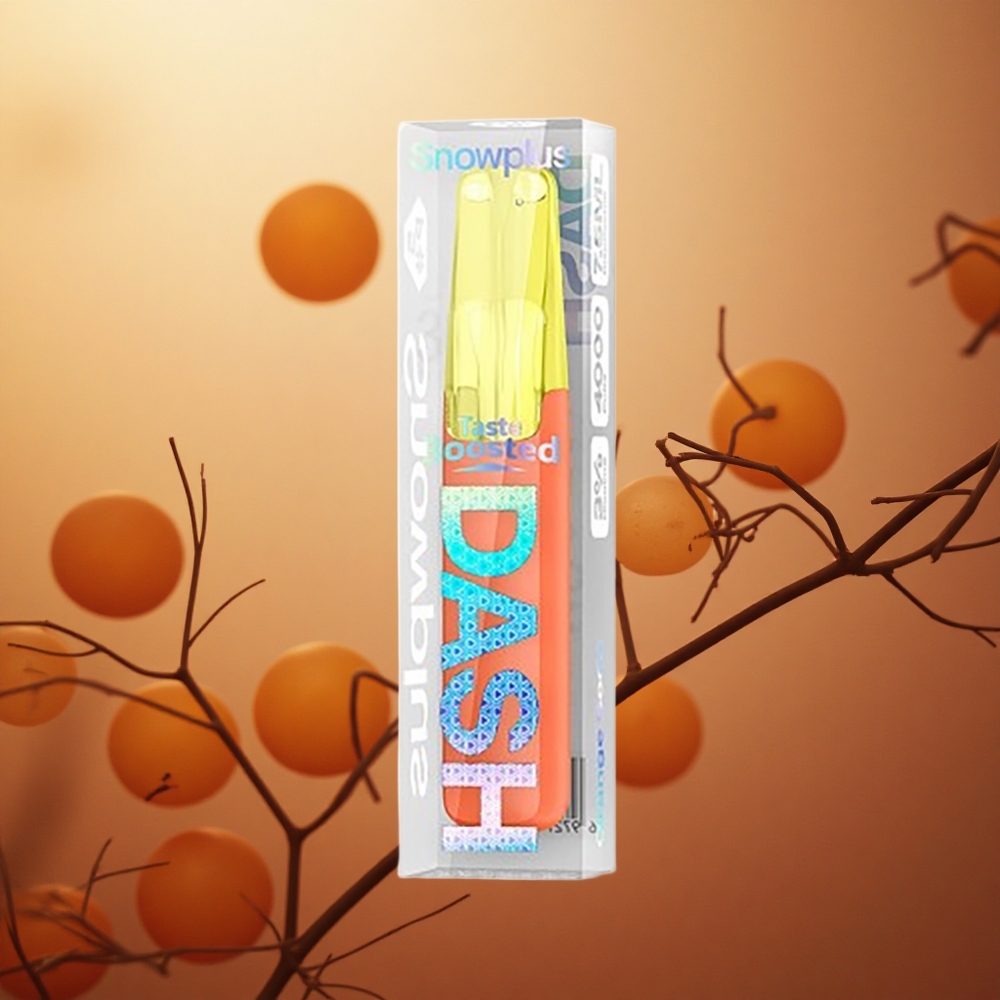 Apelsinų Gira Snowplus Dash 4000 Puffs 7.5 ml Lithuania vape