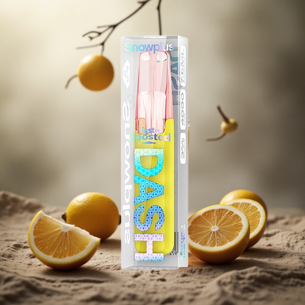 Citrinų ledų arbata Snowplus Dash 4000 Puffs 7,5 ml Lithuania vape