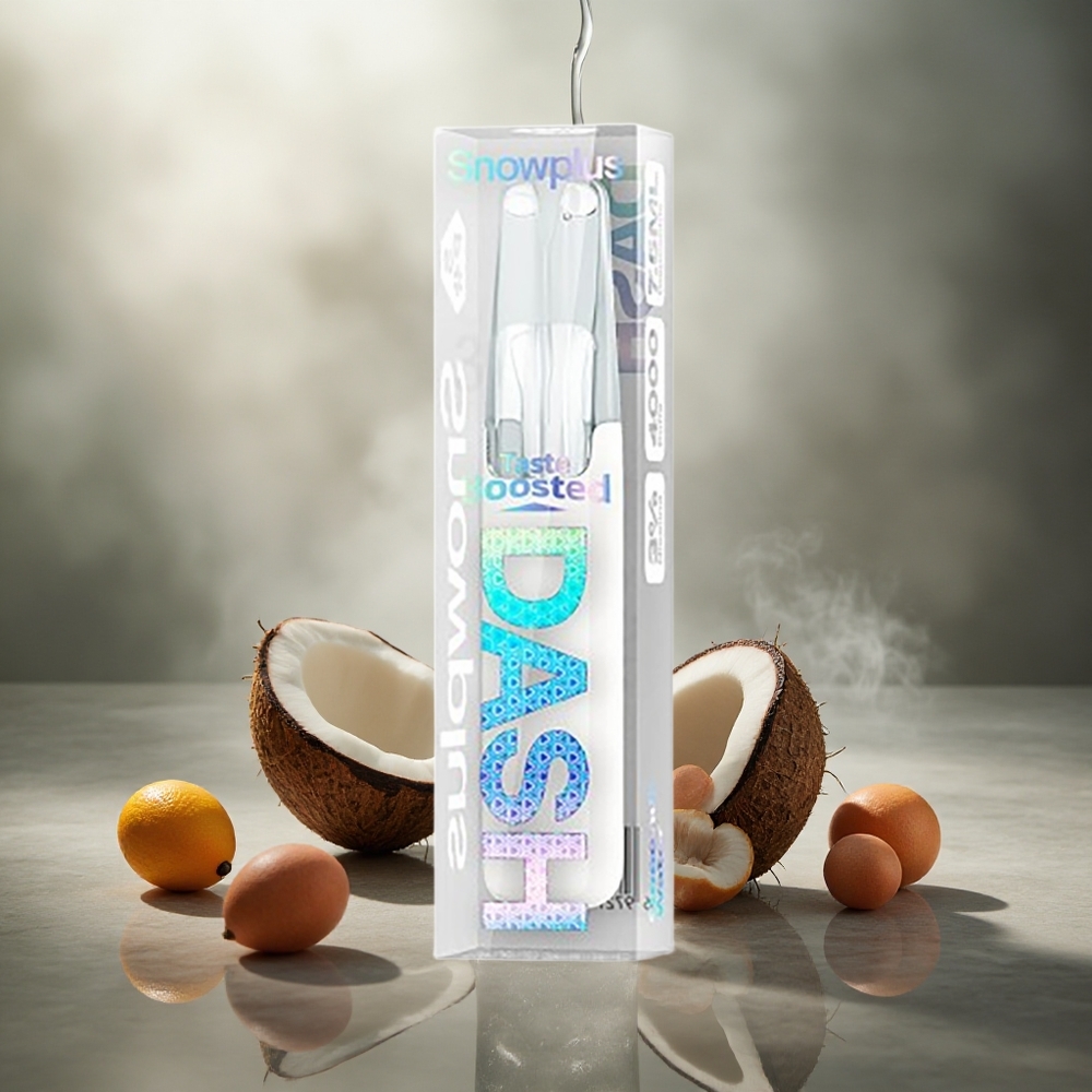 Kokoso Vanduo Snowplus Dash 4000 Puffs 7,5 ml Lithuania vape