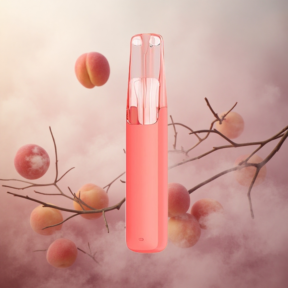 Persikų Ledas Snowplus Dash 4000 Puffs Ceraminis Lithuania vape