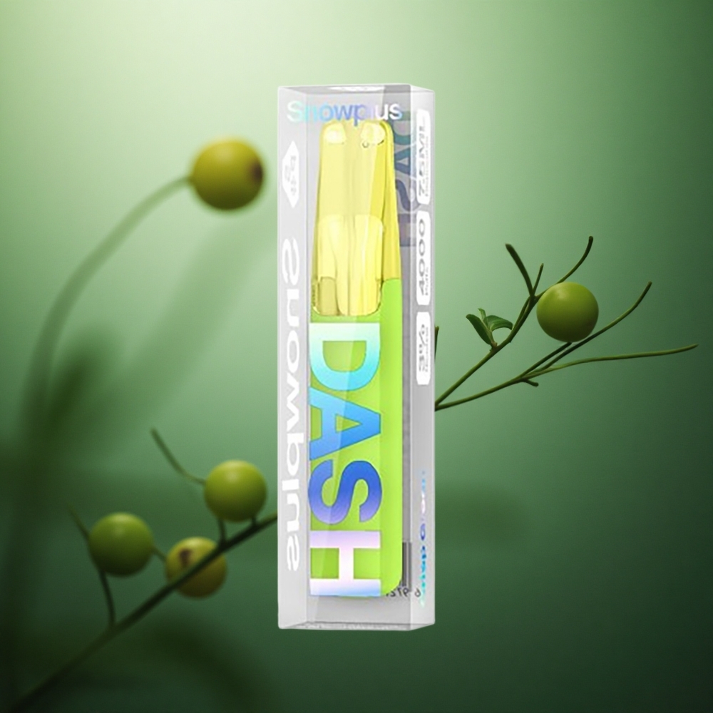 Žalioji kombinacija Snowplus Dash 4000 Puffs 7,5 ml Lithuania vape