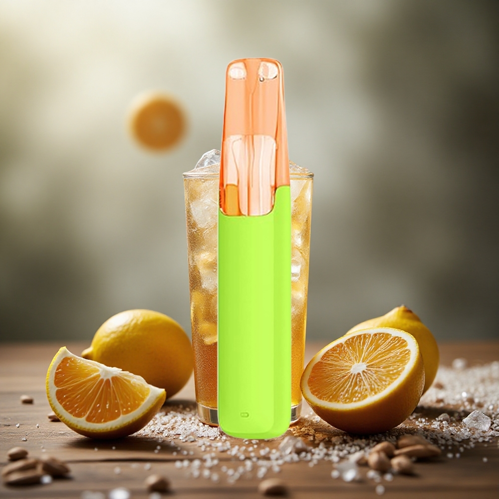 Šviežiai Ledinė Citrinų Arbata Snowplus Dash 4000 Puffs (Keraminis garintuvas, 7,5 ml) Lithuania vape