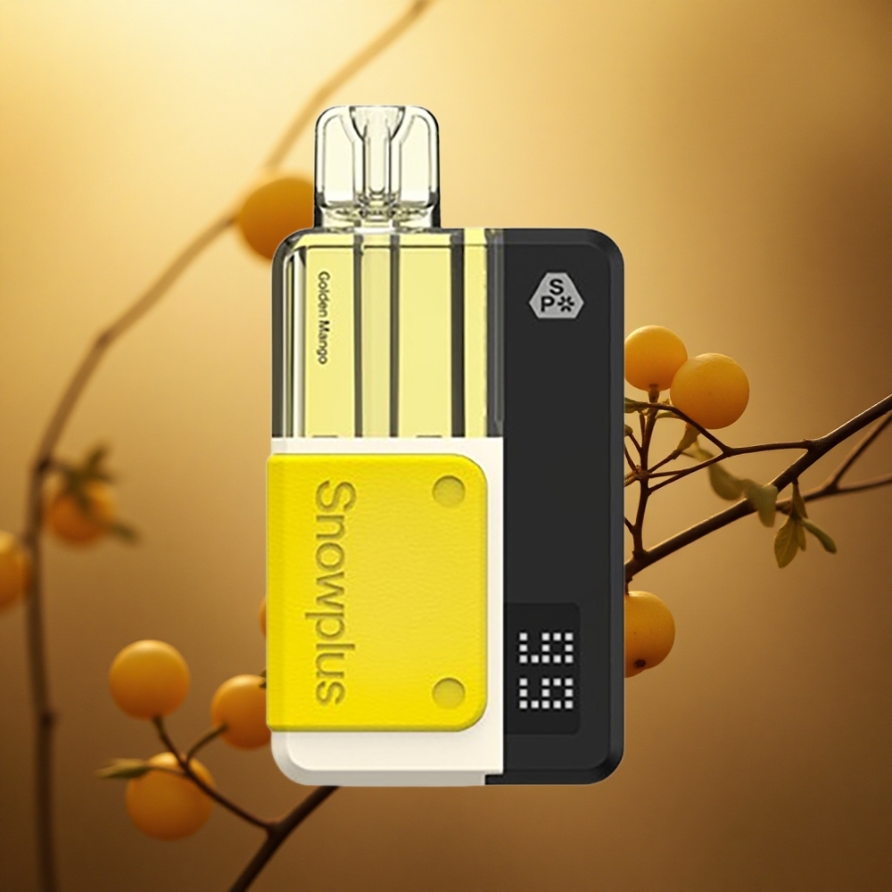 Auksinės Mangos skonio Snowplus Swift 5000 Puffs 1000 mAh Lithuania vape
