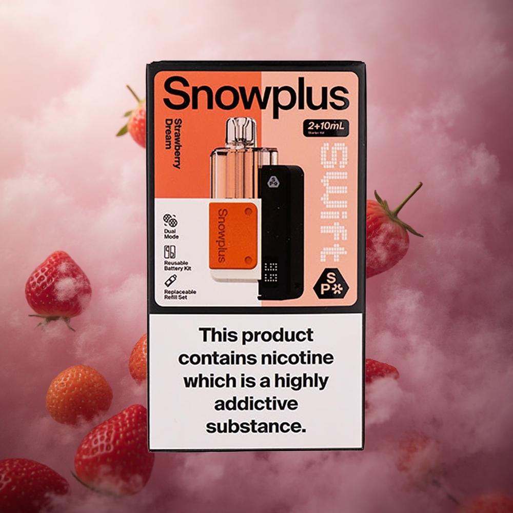 Braškių Sapnas Snowplus Swift 5000 Puffs Dual Mesh Lithuania vape