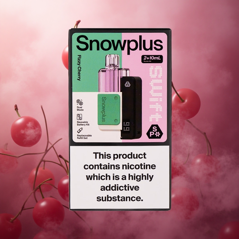 Fizzinė vyšnia Snowplus Swift 5000 Puffs 1000 mAh Lithuania vape