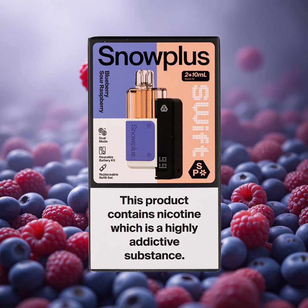 Mėlynųjų aviečių ir raugintų aviečių Snowplus Swift 5000 Puffs 1000 mAh Lithuania vape