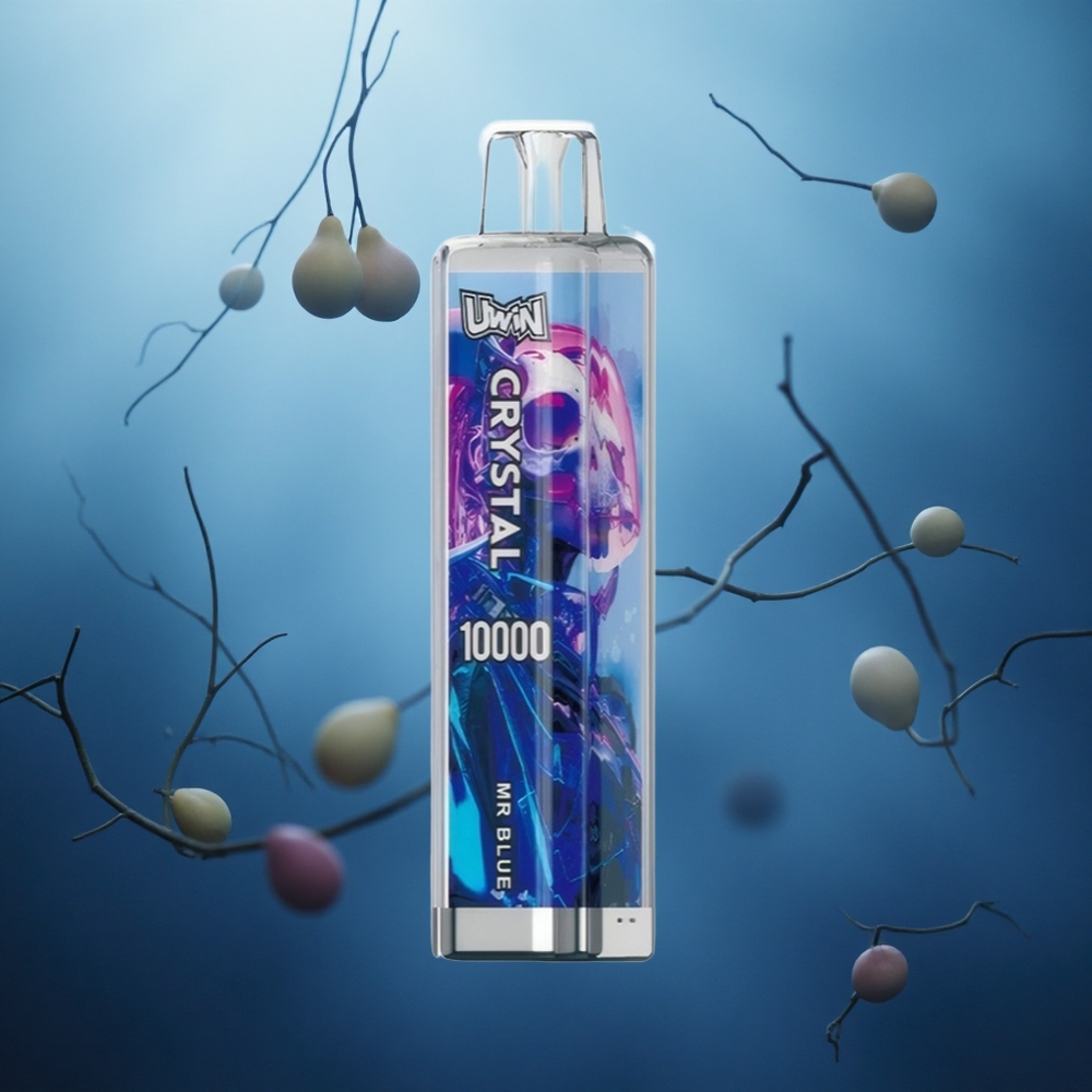 Mėlynasis UWIN Crystal 10000 Puffs 18ml Lithuania vape