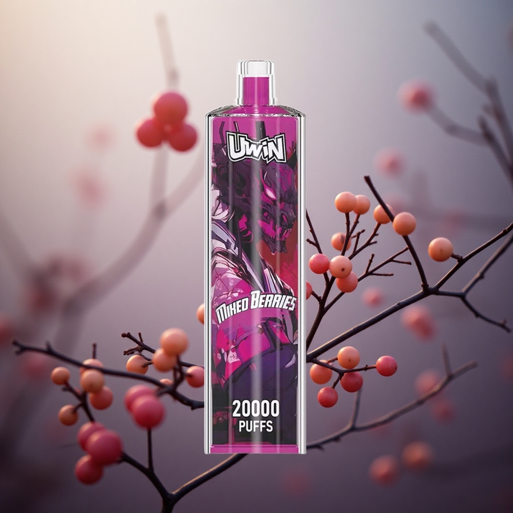 Mišrios uogos Uwin Shisha Hookah Crystal 20000 Puffs be nikotino Lithuania vape