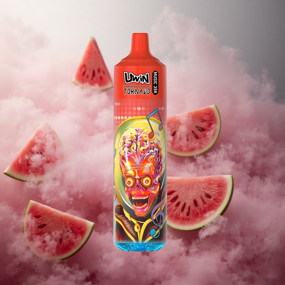 Arbūzo ledas Uwin Tornado 35K 35 000 potūkiai Music Lithuania vape