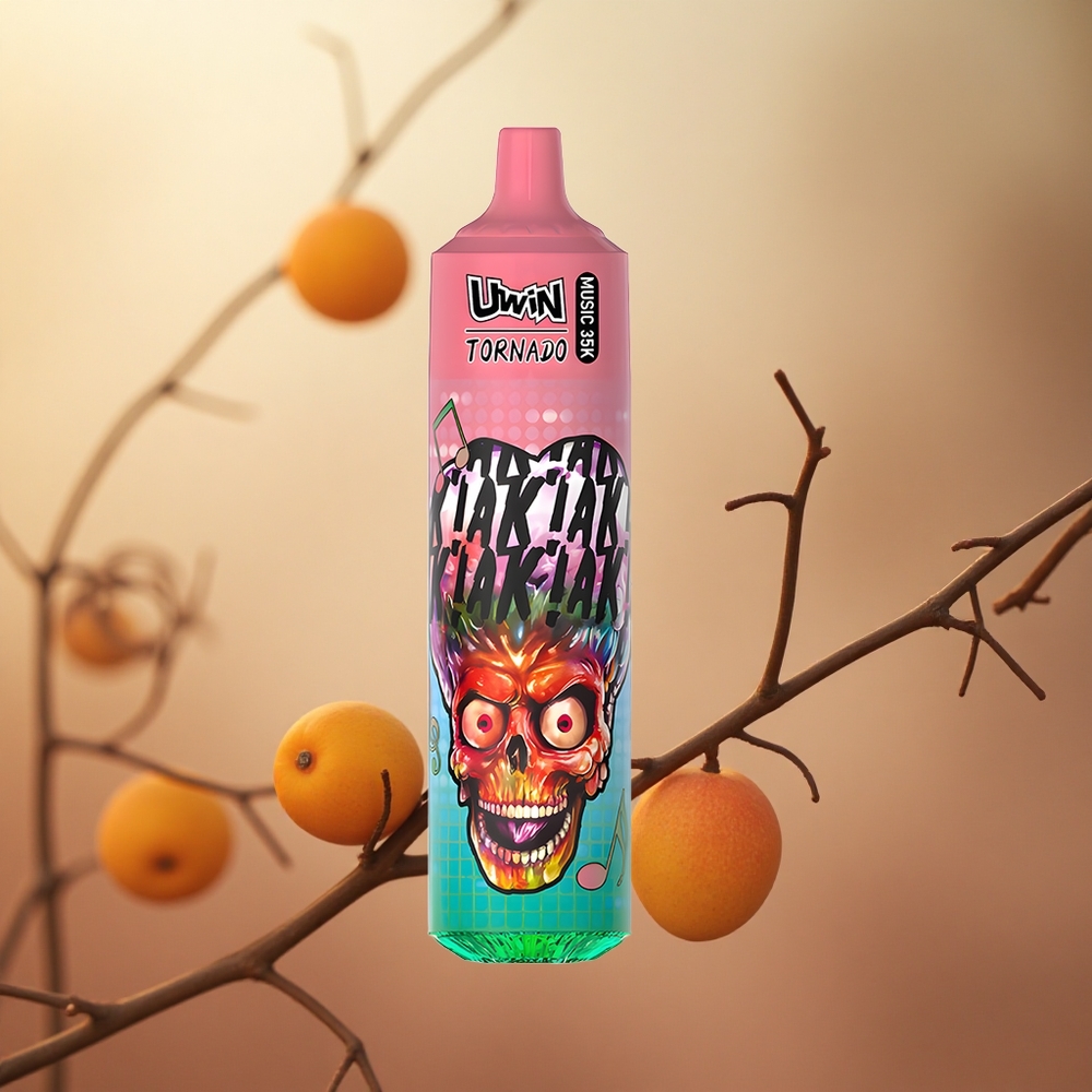 Persikų Mango Ananasų Uwin Tornado 35K 35.000 užtraukimų Music Lithuania vape