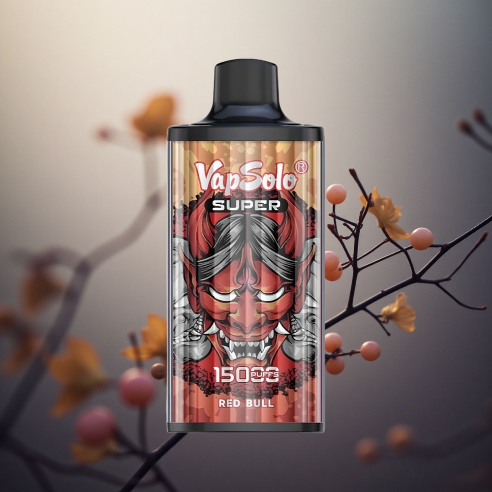 Raudonojo Jautieno Vapsolo Super 15000 Pūkų su 40ml Skysčio Lithuania Vape