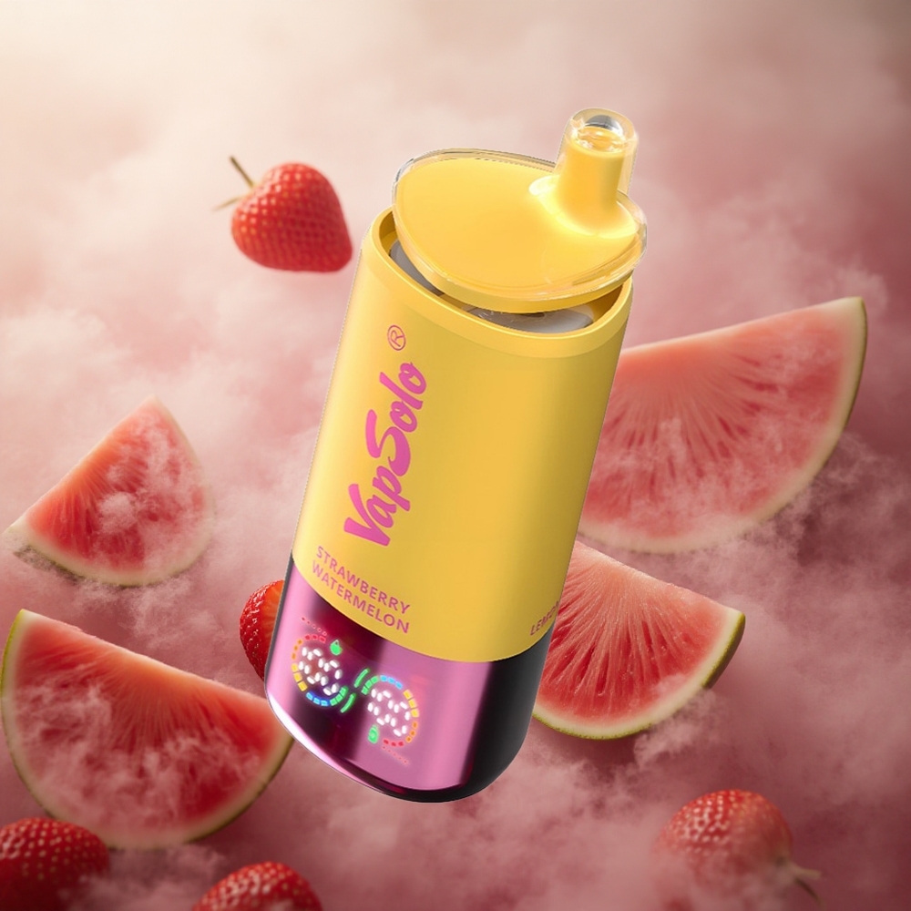 Braškių Arbūzas & Citrinų Persikas VapSolo Triple 30000 Puffs 40ml Lithuania vape