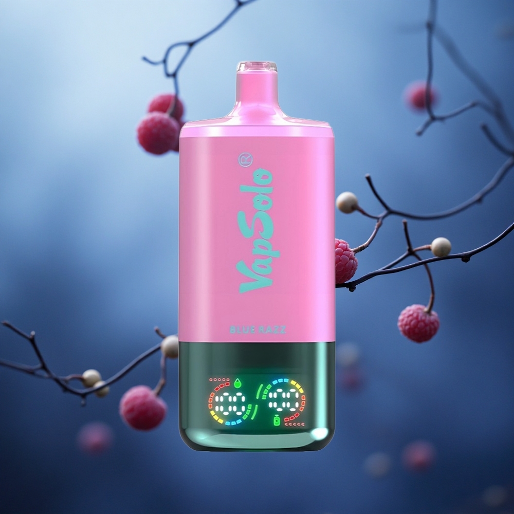 Mėlynųjų aviečių VapSolo Triple 30000 Puffs 40ml Lithuania vape