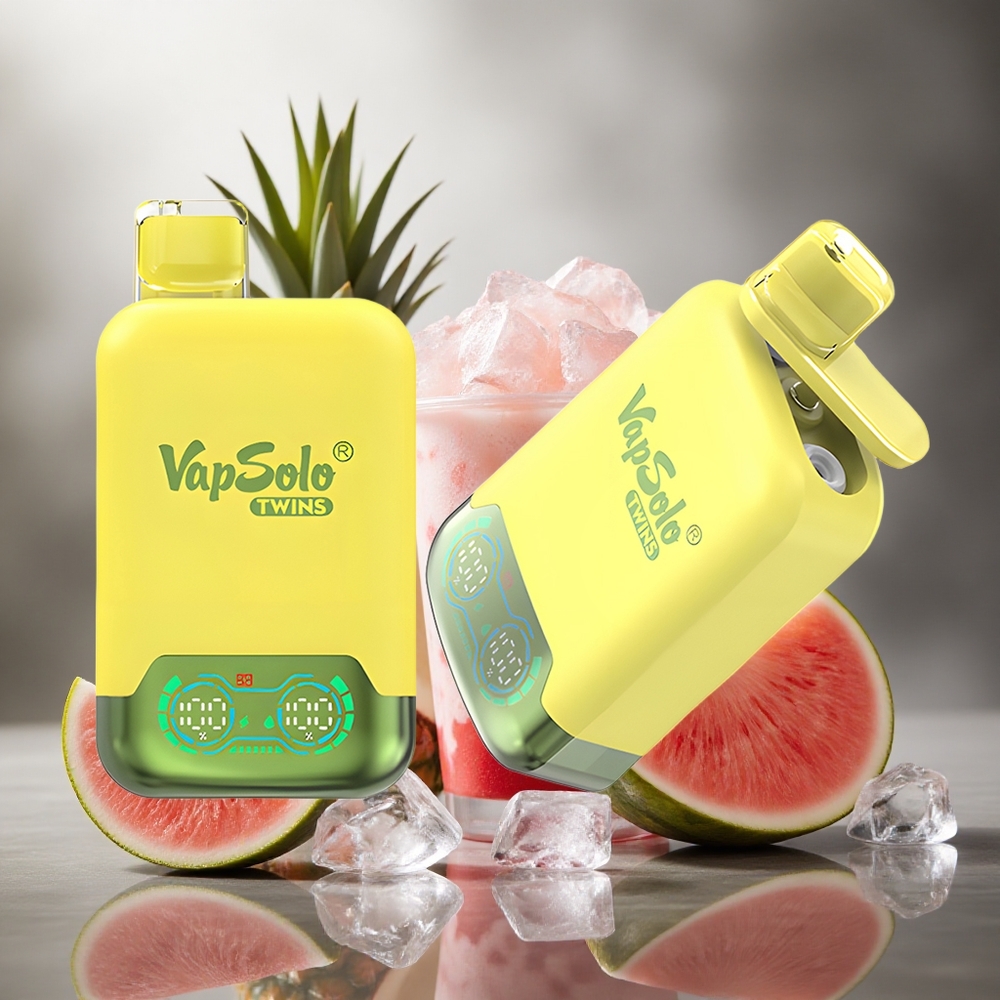 Ananasas Kokosas & Vašninis Ledas Vapsolo Twins 20000 Puffs 40 ml Lithuania vape