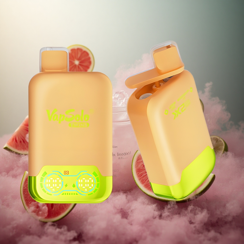 Citrinų Laimų ir Arbūzų Ledas Vapsolo Twins 20000 Puffs 40ml Lithuania vape