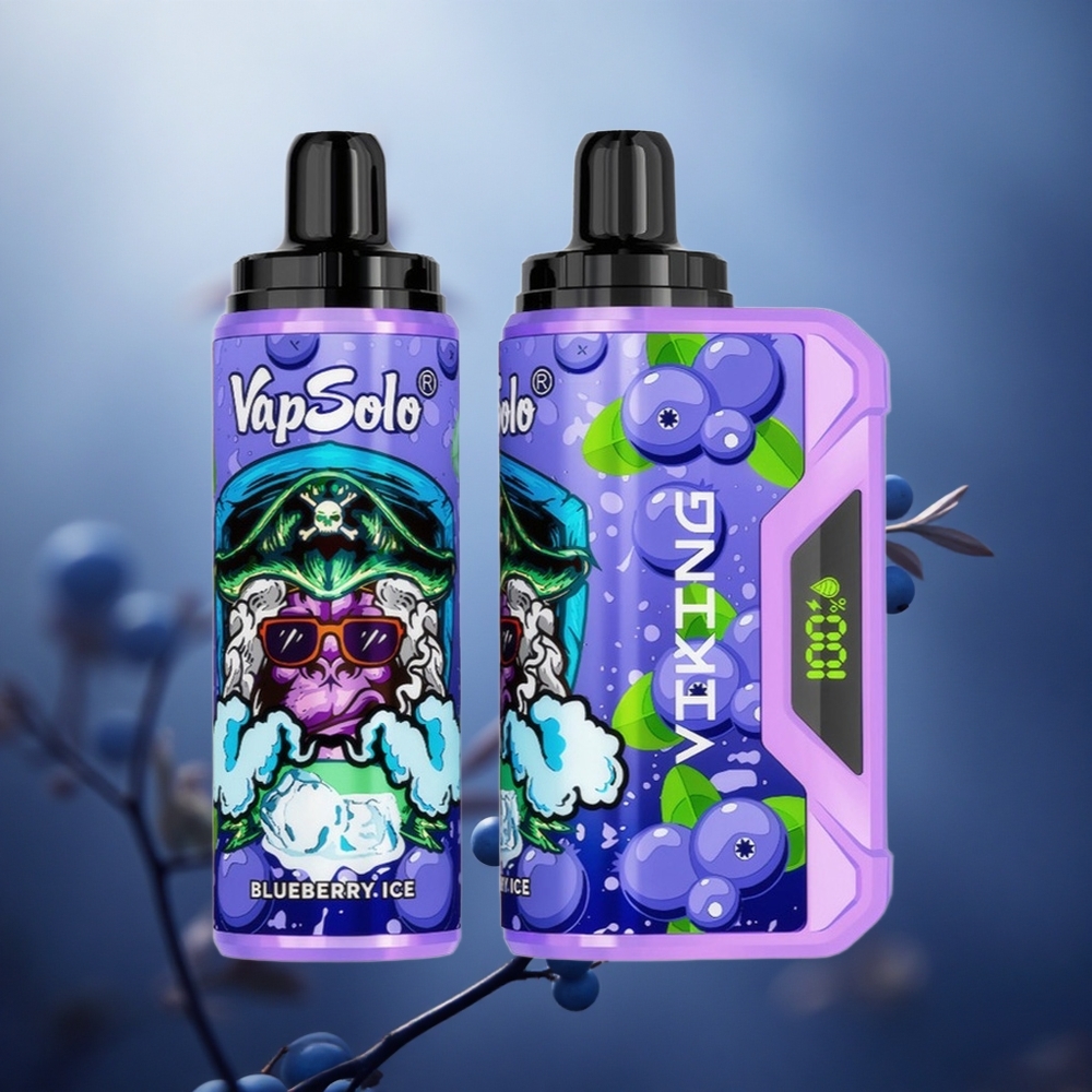 Mėlynė VapSolo VIKING 12000 Puffs 22ml Lithuania vape