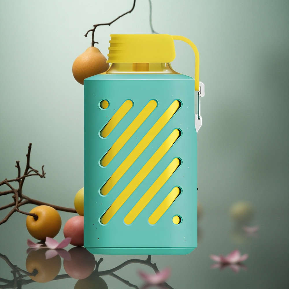 Miami Mėta VOZOL GEAR 10000 10000 Pūkų 20ml Skysčio Lithuania vape