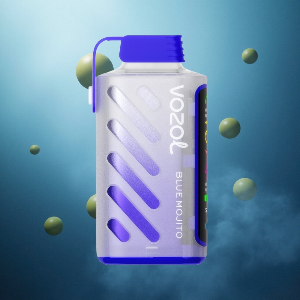 Mėlynoji mochita VOZOL Gear Power 20000 Smūgių Dvigubas tinklelis Lithuania vape