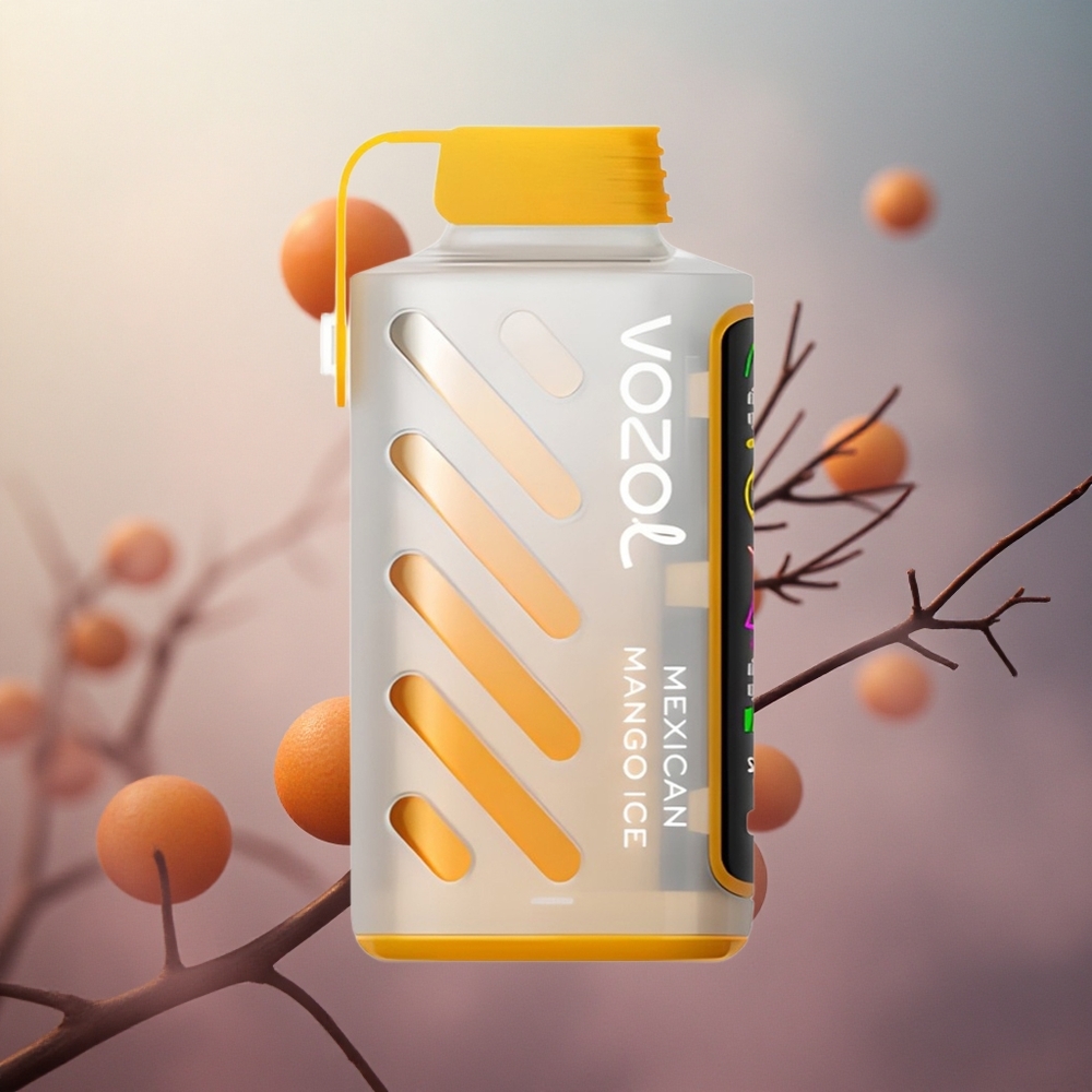 Meksikietiškas Mango Ledas VOZOL Gear Power 20000 Puffs Dual Mesh Coil Lithuania vape