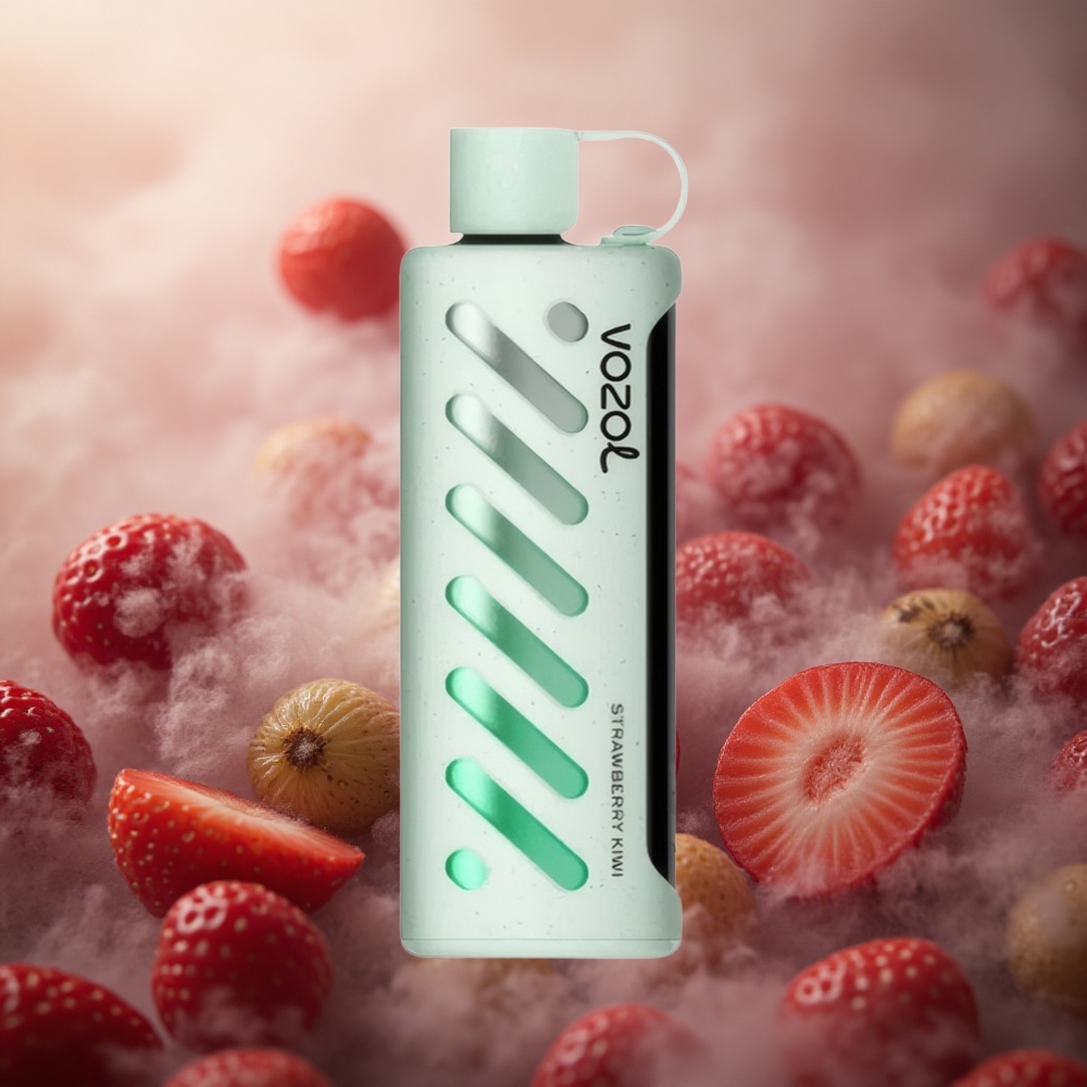 Braškių-Kivi VOZOL Gear Shisha 25000 Puffs 1000mAh 5mg/ml Lithuania vape
