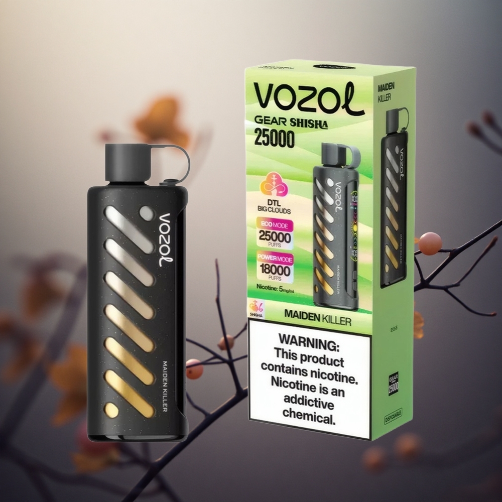 Maiden Killer VOZOL Gear Shisha 25000 Puffs Dual Mesh Lithuania vape