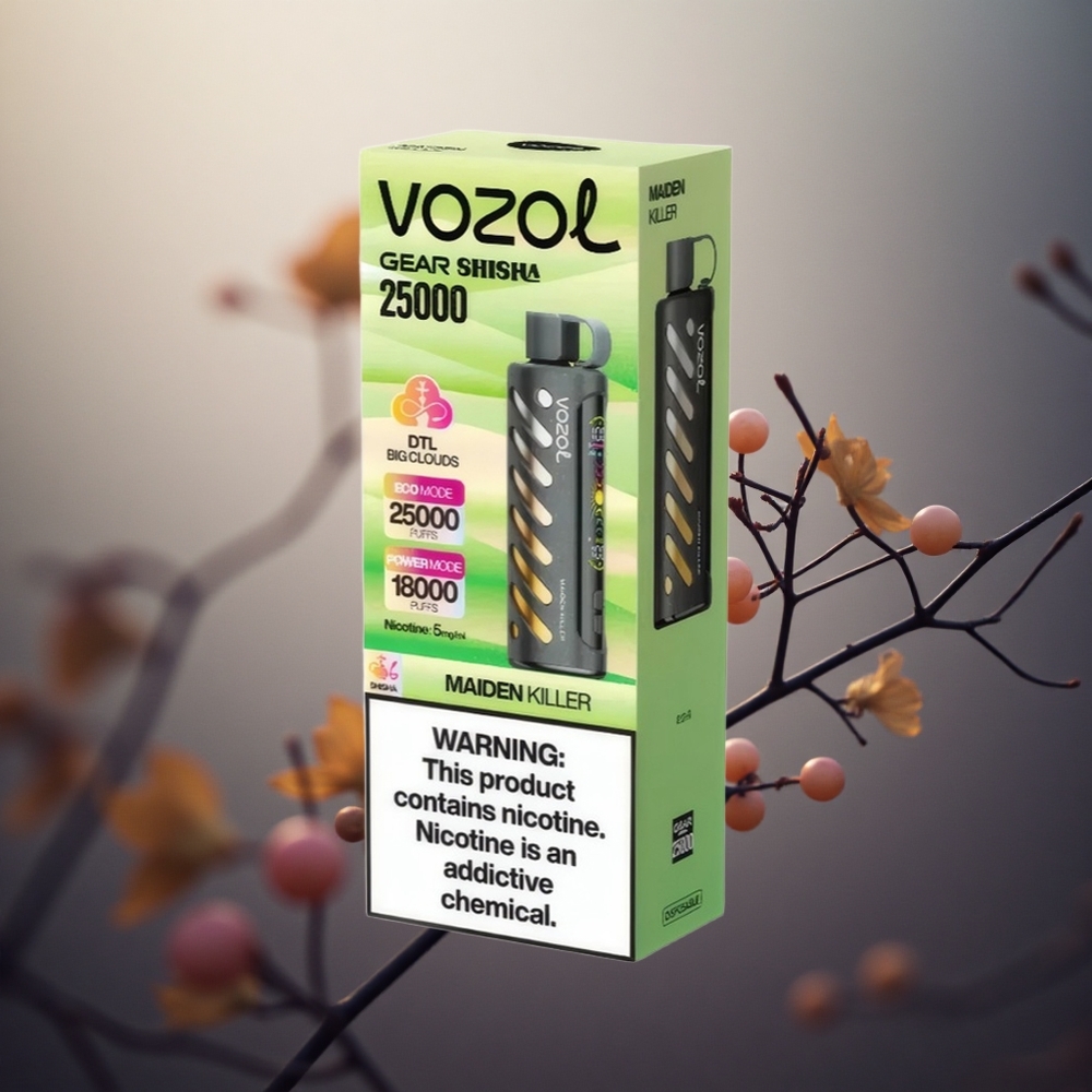 Maiden Killer VOZOL Gear Shisha 25000 Puffs Dual Mesh Lithuania vape