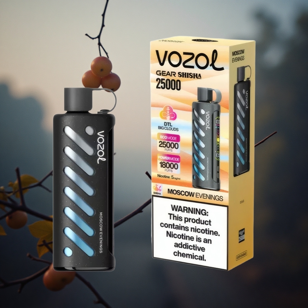 Maskuota Miskas VOZOL Gear Shisha 25000 Puffs, 1000mAh, Lithuania vape