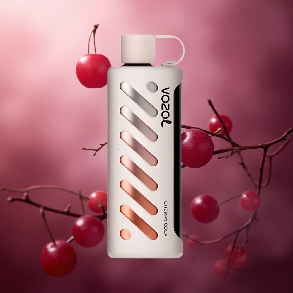 Vyšnių kolos VOZOL Gear Shisha 25000 Puffs su 1000mAh baterija | Lithuania vape