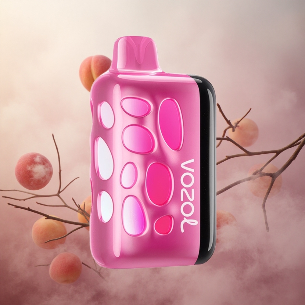 Persikų Ledas VOZOL RAVE 40000 270 laipsnių spindėjimas Lithuania vape