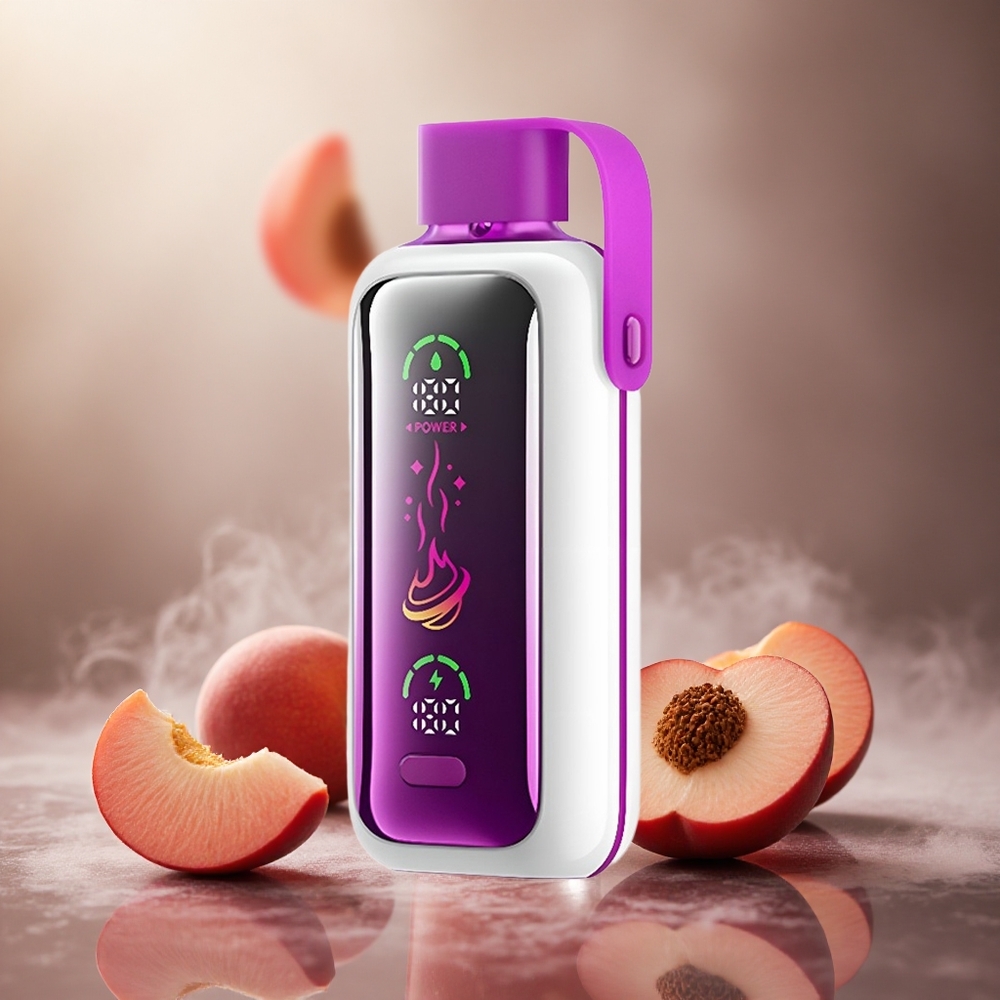Persikų ledas VOZOL Star 20000 Puffs Dual mesh Lithuania vape