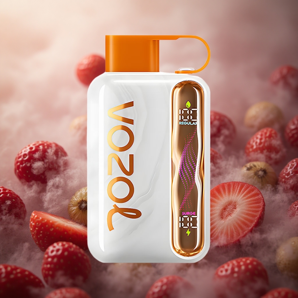 Braškių-Kivi VOZOL STAR 40000 Pūkų Type-C Lithuania vape