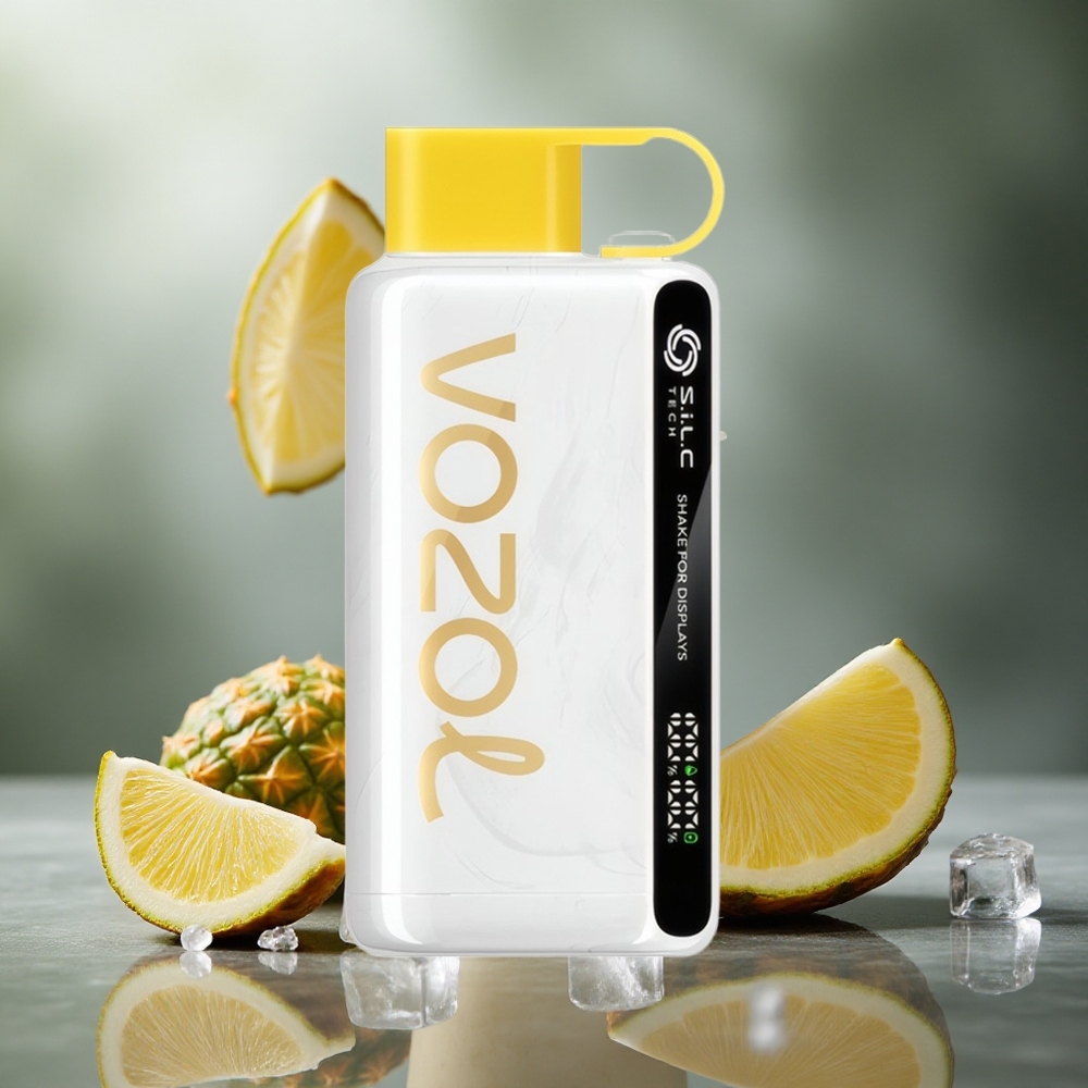 Ananasas Kokosas Ledas VOZOL STAR 9000/12000 30% greitesnis įkrovimas Lithuania vape
