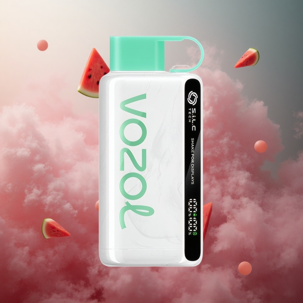 Arbūzo gumos skonis VOZOL STAR 9000/12000 vienkartinė elektroninė cigaretė 650mAh baterija Lithuania vape