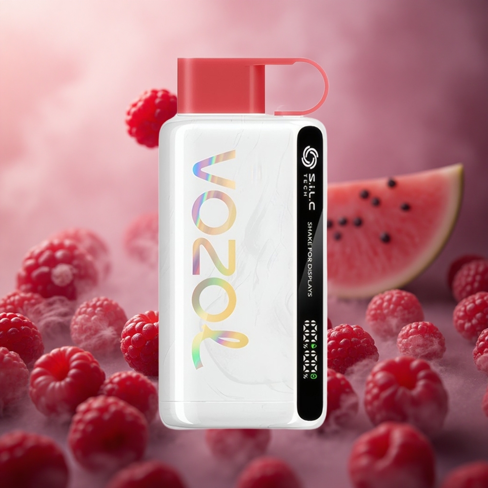 Avietės Arbūzas VOZOL STAR 9000/12000 Vienkartinis Vape 30% greitesnis įkrovimas Lithuania vape