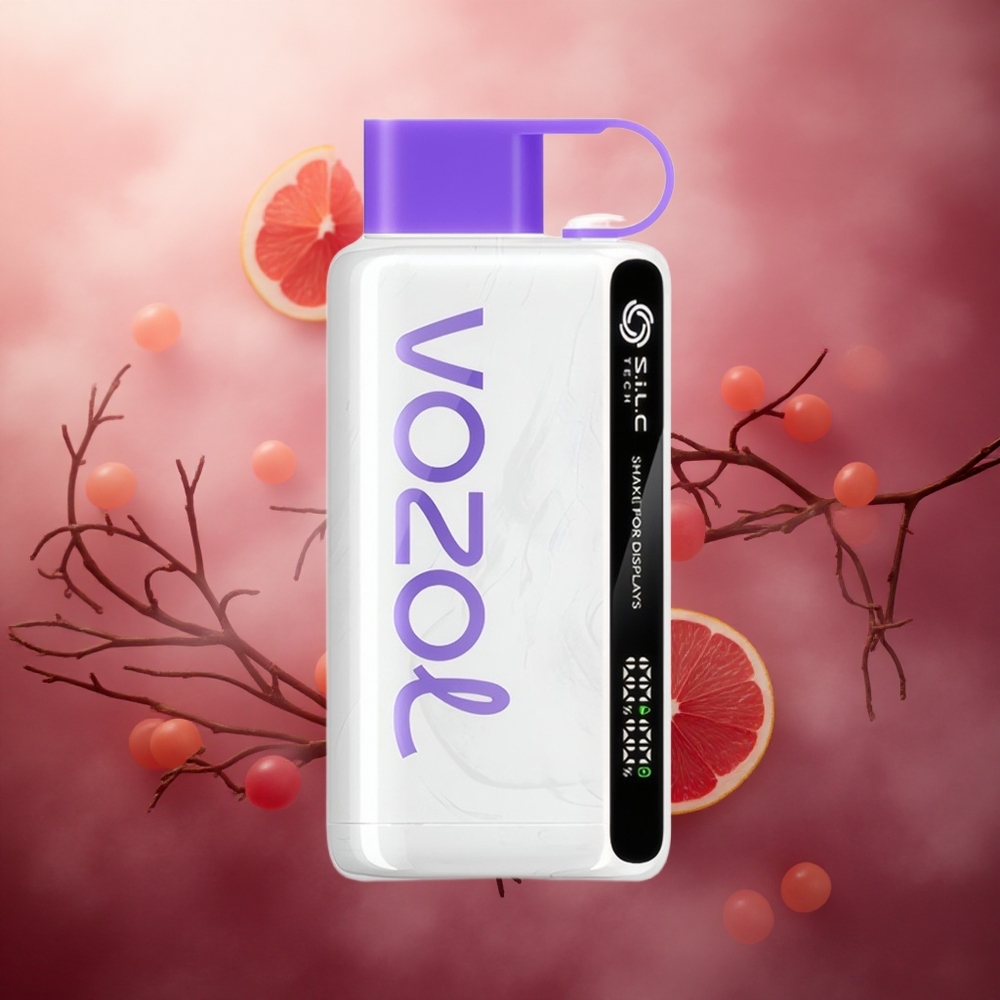 Avietės Mango Greipfruto VOZOL STAR 9000/12000 Disposable 30% greitesnis įkrovimas Lithuania vape