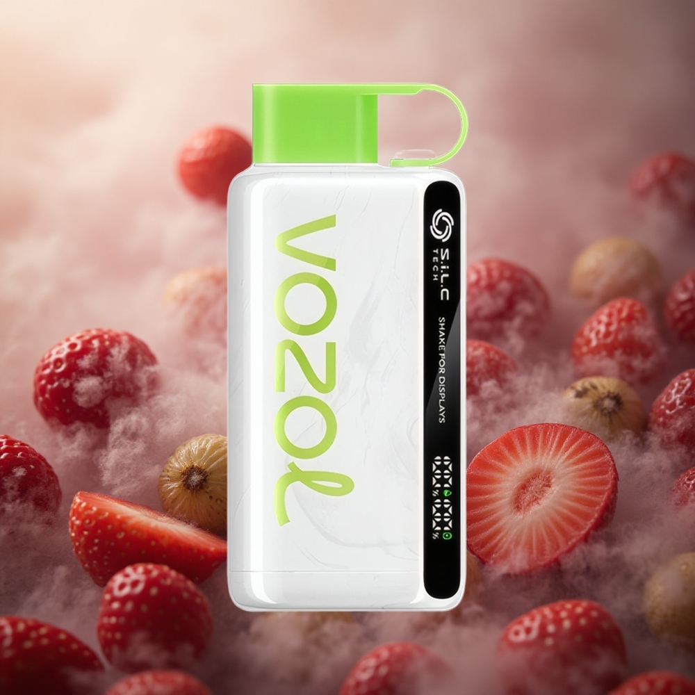 Braškių-Kivi VOZOL STAR 9000/12000 Vienkartinis Vape 650mAh Lithuania vape