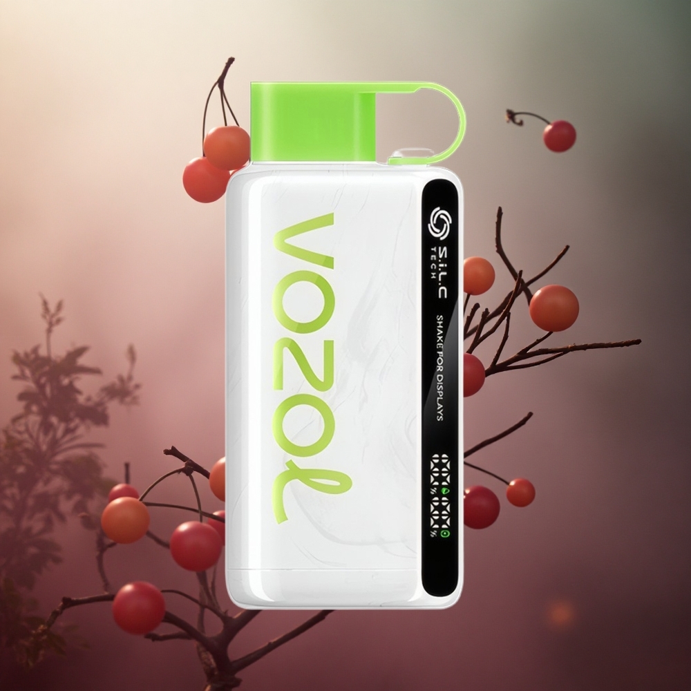 Vyšnių Citrinų VOZOL STAR 9000/12000 Vienkartinis Vape su S.i.L.C TECH Lithuania vape