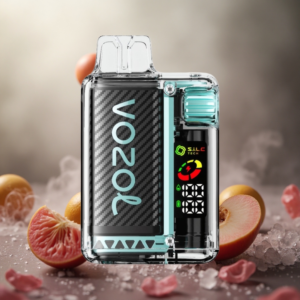 Rūgščiosios obuolio ledo skonio VOZOL Vista 20000 Puffs, 650mAh, Lithuania vape