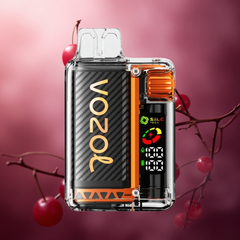 Vyšnių kolos skonio VOZOL Vista 20000 užtraukimų, 650mAh, Lithuania vape