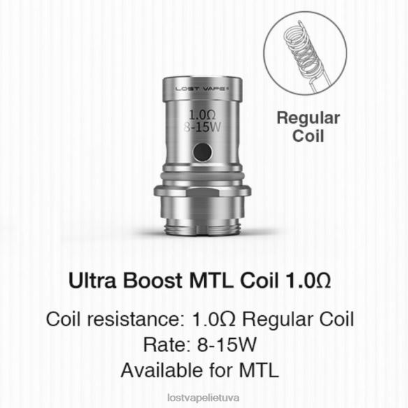 Lost Vape Pods Near Me - Lost Vape Ultra padidinimo ritės (5 pakuotės) mtl v2 1.ohm 20V88350
