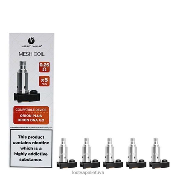 Lost Vape Wholesale - Lost Vape Orion plius DNR pakeitimo ritės (5 pakuotės) 0,5 omo 20V88326