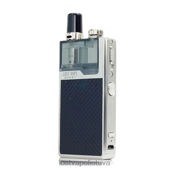 Lost Vape Disposable - Lost Vape Quest Orion q pod įrenginio visas komplektas sidabro/juodo pynimo 20V88468
