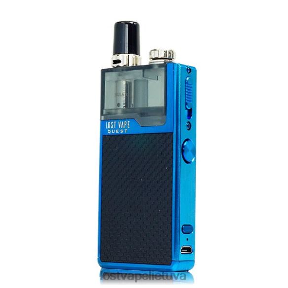 Lost Vape Flavors Lietuva - Lost Vape Quest Orion q pod įrenginio visas komplektas mėlynas/juodas pynimas 20V88465