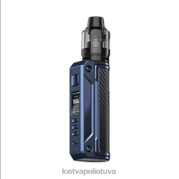 Lost Vape Customer Service - Lost Vape Thelema solo 100w komplektas Sierra Blue / anglies pluoštas 20V88173