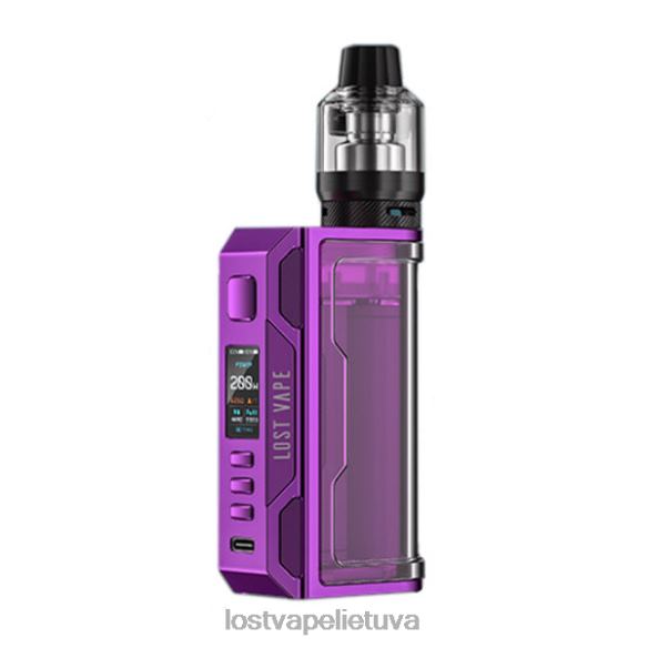 Lost Vape Disposable - Lost Vape Thelema quest 200w rinkinys purpurinė/skaidri 20V88148