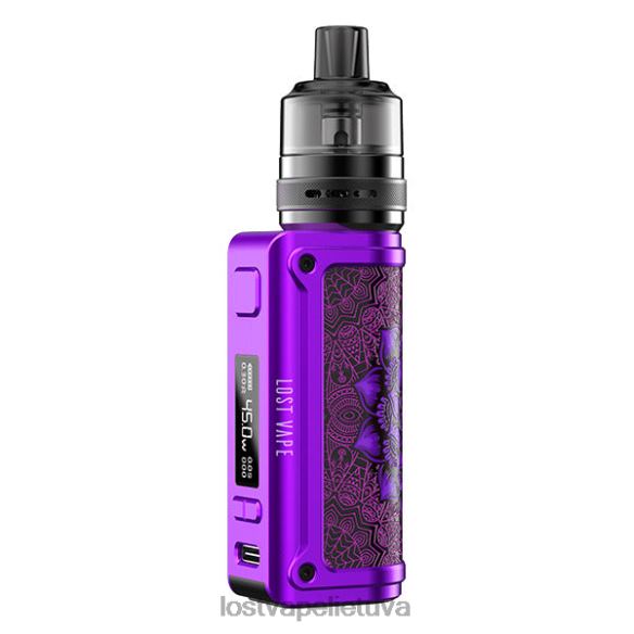 Lost Vape Flavors Lietuva - Lost Vape Thelema mini komplektas 45w | ub lite pod bakas purpurinis išgyvenęs 20V88245