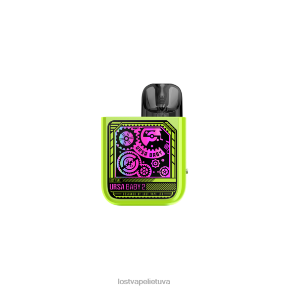 Lost Vape Wholesale - Lost Vape URSA Baby 2 rinkinys | pod sistema pop green/time pavara 20V88356
